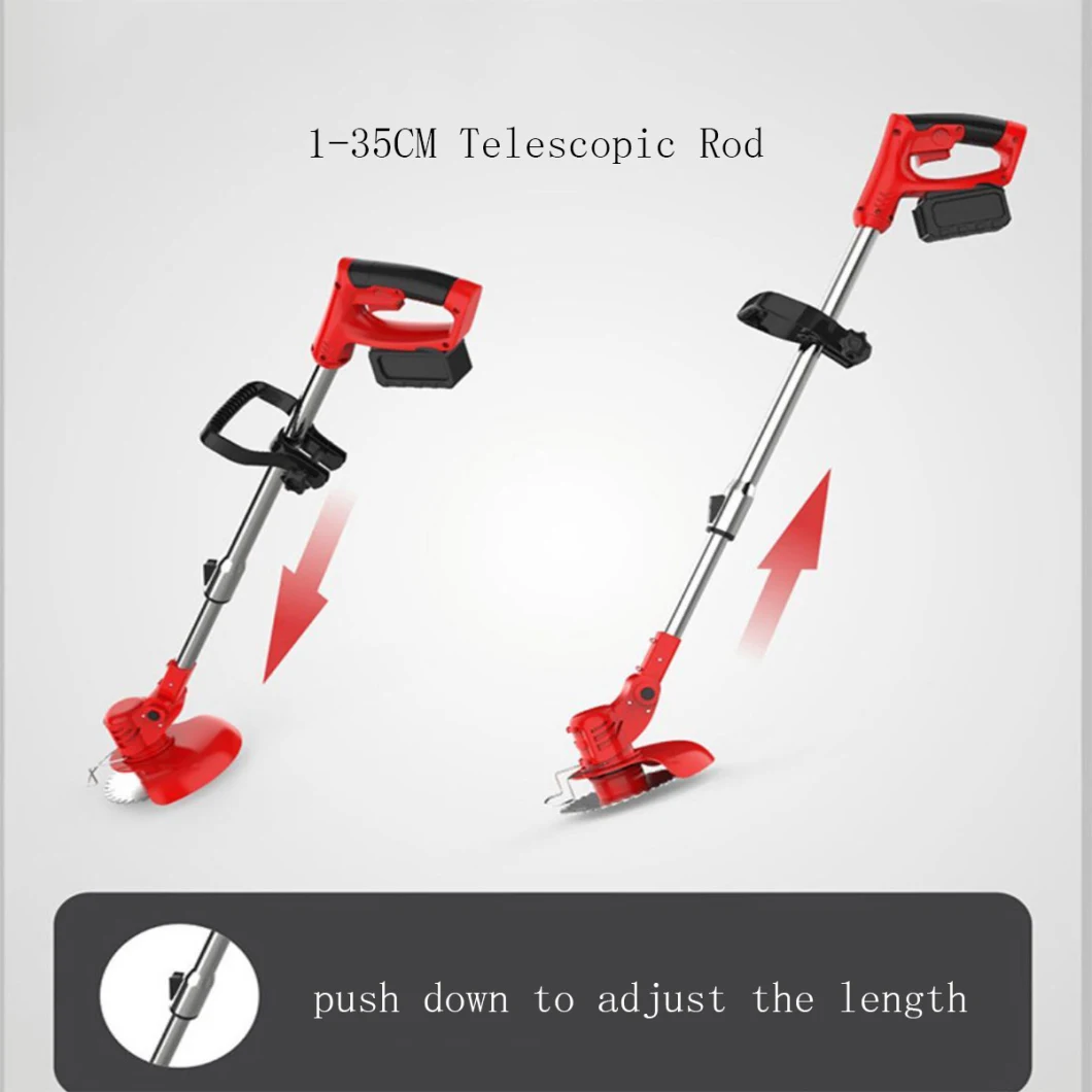 High Quality Stable 2.5ah/5ah Battery Electric Brush Trimmer Grass Cutter
